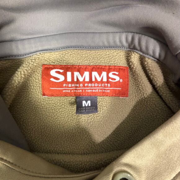 Simms Hoodie Mens Medium Challenger Hoody Performance Fly Fishing Fish Outdoor M - Picture 5 of 8